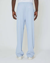 Pants with embroidered logo on the back